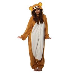 This is an Adults Rilakkuma Kigurumi Pajama. Rilakkuma Onesie, Pajama Costume, Pajama Outfit, Winter Pajamas, Rilakkuma, Google Shopping, Adult Costumes, Dress Details