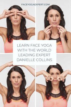 Full Face Yoga Routine, Yoga Face Exercises Anti Aging, Daily Face Yoga Routine, Luvly Face Yoga, Jowel Exercises Face, Facial Yoga Before And After, Face Sculpting Exercises, Danielle Collins Face Yoga, Danielle Collins