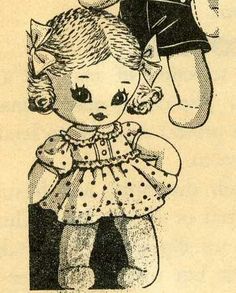 an old fashion doll is wearing a dress and socks with stockings on her feet, as well as a teddy bear