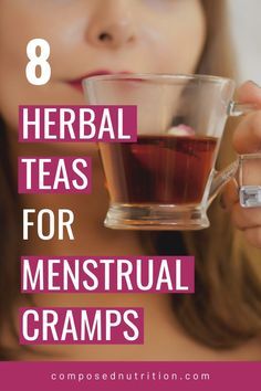 Herbal teas are a great natural remedy for menstrual cramps. We tend to get menstrual cramps in the week or two leading up to our period during the luteal phase of the menstrual cycle. Here are More Fertility Nutrition, Luteal Phase, The Menstrual Cycle, Cold Sores Remedies, Natural Cold Remedies, Natural Cough Remedies