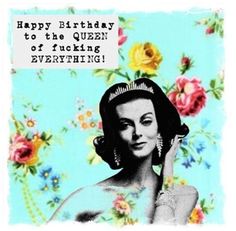 Happy Birthday Vintage, Happy Birthday Wishes Cards, Happy Birthday Meme, Happy Birthday Funny, Birthday Blessings, Happy Birthday Fun