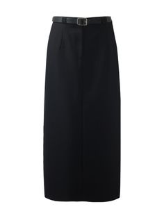 -Wool blend -Washable -With leather belt Crafted from a worsted wool blend, this half-skirt is stiff and shapely. It's washable and can save on dry cleaning. H-shape fit is perfect for all body types. Stretchy elastic at the back waist for inclusivity. Open back hem for easy walking. Comes with a leather belt to trim the waistline. It can be paired with a variety of tops, very versatile.Worsted Wool Women Column Skirt With Leather BeltGoodsNo: 1C9L2B200• Fit Type: Fit• Elastic: Non-elastic• Thic Leather Belt Crafts, Modern Cheongsam, Column Skirt, Half Skirt, Long Sleeve Short Dress, Black White Red, Wool Fabric, Cheongsam, Long Sleeve Maxi Dress