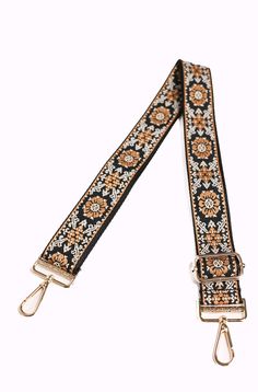 The latest in our lineup of gorgeous bag straps, the Mila is a must-have for anyone seeking a way to add feminine flair to their bag. The subtle floral print is suitable for wearing year-round, and with a strap this stunning, you'll want to. Details: Adjusts from 28.5”-52” 1.5” wide Gold hardware Adjustable Bag Strap, Adjustable Bag, Mocha Brown, Gorgeous Bags, Modern Chic, Bag Straps, Dusty Rose, Black Cream, Gold Hardware