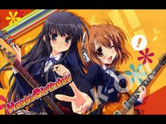 Bass plus Guitar K-on Icons, 2000s Art, Avatar Picture, Kyoto Animation, K On, Old Anime, Cute Stars, Art Style Inspiration, Anime Screenshots