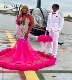 Luxury Hot Pink Feather Prom Dress 2024 Elegant Nigerian Black Girls Plus Size Mermaid Evening Gowns Pink Feather Prom Dress, Plus Size Mermaid, Feather Prom Dress, Mermaid Evening Gown, Dress 2024, Pink Feathers, Diamond Crystal, Prom Dress, Evening Gowns