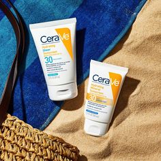 CeraVe® Hydrating Sheer Sunscreen Personal Care, Sun & Tanning, Sunscreen Cerave Sunscreen, Prime Skin, Healthy Gift, Chemical Sunscreen, Personal Care Products, Zinc Oxide, Mineral Sunscreen, Broad Spectrum Sunscreen, Spf Sunscreen