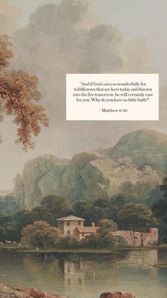 an image of a painting with a quote on it