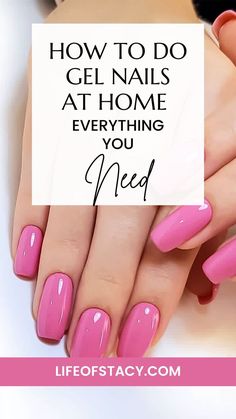 beautifully painted gel nails Gel Nail At Home How To Do, Best Diy Nails At Home, How To Do Your Nails At Home, How To Paint Nails At Home, Perfect At Home Manicure, How To Do Your Own Manicure At Home, Nails At Home Easy, How To Do A Home Manicure, How To Soak Off Gel X Nails