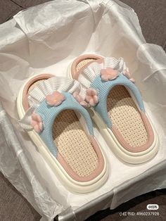 Haul Aesthetic, Workout Barbie, Fashion Shoes Heels, Shoes Heels Classy, Kawaii Shoes, Cute Slippers, Diy Fashion Hacks, Aesthetic Shoes