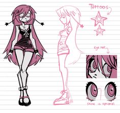 Tiktok Art, Ref Sheet, Art Drawing, Art Girl, Cute Art, Persona, Character Design, Drawings, Pins