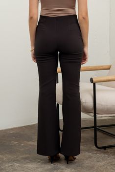 high waist pant Brand: The Workshop Style: TW1126 Fabric: 100% polyester Details: *MATCHING BLAZER STYLE #TW1055 Versatile High Waist Elastane Bottoms, Versatile High-waist Elastane Bottoms, High Waist Elastane Pants With Elastic Waistband, High Waist Pants With Elastic Band In Elastane, Fitted High Waist Dress Pants With Elastic Waistband, High Waist Solid Color Elastane Pants, High Waist Solid Elastane Pants, Stretch High-waisted Office Bottoms, Solid High Waist Elastane Pants