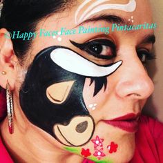 Rodeo Face Painting Ideas, Rodeo Face Paint, Shaping Exercises, Country Fest, King Julien, Western Designs, Painting Girl