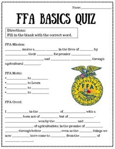 the fa basics quiz is shown in this image