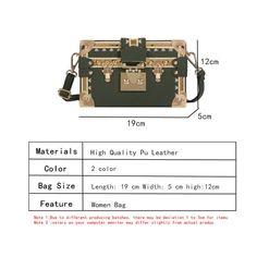 Item Type: Handbags Pattern Type: Solid Number of Handles/Straps: Single Style: Fashion Shape: Flap Exterior: None Hardness: Hard Types of bags: Shoulder & Cross body Bags Main Material: PU Decoration: Rivet Closure Type: Hasp Handbags Type: Shoulder Bags Lining Material: Polyester Gender: Women Occasion: Versatile Interior: No Pocket Cross Body Bags, Handbag Pattern, Mobile Phone Bag, Leather Clutch Bags, Card Bag, Types Of Bag, Small Shoulder Bag, Women Bag, Rivets