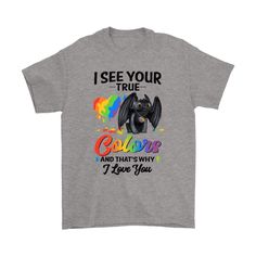 I See Your True Colors Toothless Dragon Autism Awareness Shirts available in T-shirt, hoodie, tank top, longsleeve, multi color and size S M L XL XXL 3XL 4XL 5XL. Shipping from the US. Easy 30 day return policy - Shop now! 6.1-ounce, 100% cotton .Double-needle neck, sleeves and hem; Roomy Unisex Fit. Ash is 99% cotton, 1% poly; Sport Grey is 90% cotton, 10% poly; Dark Heather is 50% cotton, 50% polyester .Decoration type: Digital Print. Made by Gildan Toothless Dragon, Nfl T Shirts, Awareness Shirt, Toothless, How To Train Your Dragon, Personalized Shirts, Unique Tshirts, St Patrick, True Colors