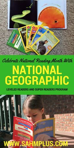 children's national reading month with the national geographic