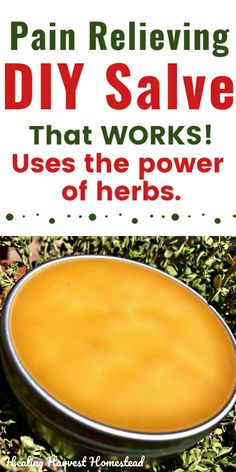 How to Make a Pain Relief & Sore Muscle Herbal Salve (Joints, Muscles, Tension, Stiffness) — All Posts Healing Harvest Homestead Diy Salve, Pain Relief Salve, Homemade Salve, Sore Muscle, Herbal Medicine Recipes, Healing Salves