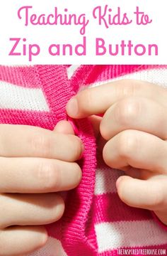 teach kids to zip and button pin Bilateral Coordination, Daily Exercises, Self Help Skills, Finger Strength, Occupational Therapy Activities, Fine Motor Activities For Kids, Landscaping Software, Pediatric Occupational Therapy, Activities Of Daily Living