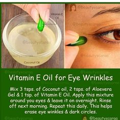 Eye Wrinkles Remedies, First Day Of School Hairstyles, Remove Eye Wrinkles, Eye Wrinkles, Natural Skin Care Remedies, Skin Care Wrinkles, Dark Circles Under Eyes, School Hairstyles, Eye Wrinkle