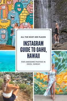 the instagramm guide to oahuu, hawaii for awesome photos in oahuu