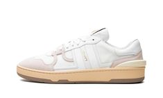 Leather Clay Low Top Sneakers FM SKDK00 NASH A20 00 Stadium Goods, Beige Shoes, Low Top Sneakers, White Beige, Lanvin, Sneakers White, Low Top, Leather Shoes, Top Sneakers