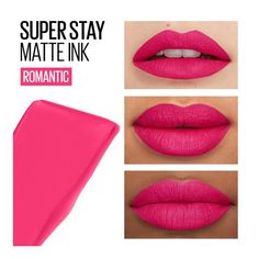 Maybelline New York SuperStay Matte Ink Lip Color, 30 Romantic Maybelline Super Stay Matte Ink Liquid Lipstick creates a flawless, high-pigment matte finish with up to 16 hours of wear. | Maybelline New York Superstay Matte Ink Lip Color, 30 Romantic At Hy-Vee Maybelline Super Stay Matte Ink, Maybelline Superstay Matte Ink, Maybelline Superstay, Pencil Crayon, Maybelline Super Stay, Maybelline New York, Online Grocery Shopping, Grocery Online, Lip Pencil