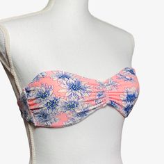 Host Pick O’neill Floral Bandeau Bikini Top Peach/Pink Color W/ Blue Flowers Size Small Removable Pads Includes Removable Straps Nwot From A Smoke Free And Pet Free Home Thank You For Checking Out My Closet! Save And Bundle! Fast Shipping! Generous Freebies In Every Order! All Reasonable Offers And Negotiation’s Are Considered! Let Me Know If You Have Any Questions Or Would Like Measurements! Happy Shopping My Loves! Style: Boho Bohemian Tribal Aztec Hobo Boutique Designer Vintage Antique Spring Pink Sleeveless Tube Top For Beach Season, Strapless Pink Tankini For Summer, Summer Bandeau Tankini In Pink, Pink Beachwear Tube Top For Summer, Pink Summer Tube Top For Beach, Pink Summer Tube Top For The Beach, Pink Bandeau Swimwear For Beach, Spring Bandeau Tankini For Beach, Pink Bandeau Tube Top For Beach Party