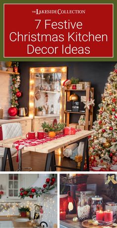 the 7 festive christmas kitchen decor ideas