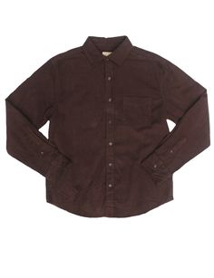 Haze Corduroy Button-down - Super Massive Shop Free Nature, Trim Fit, Chest Pocket, Varsity Jacket, Button Downs, Rust, Button Down Shirt, Product Description, Trim