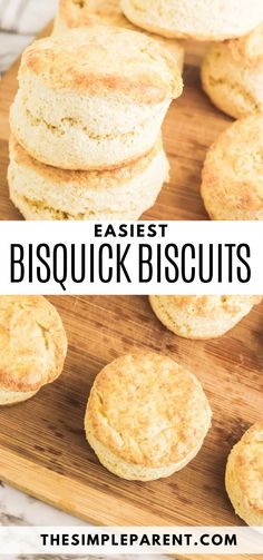 these easy biscuits are made with fresh biscuits