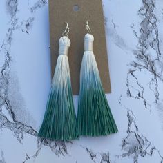 Beautiful, Ombr, Tassel Earrings. Turquoise Stone Earrings, Dragonfly Earrings, Real Turquoise, Tassel Jewelry, Party Earrings, Gold Diamond Earrings, Circle Studs, Rhinestone Heart, Pearl Earrings Dangle