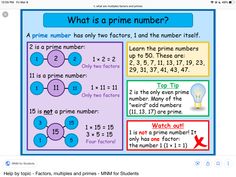 a poster with two numbers and one number on the front, which is not prime