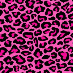 a pink and black leopard print background