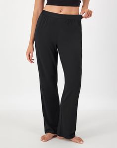 Hanes Originals Women's SuperSoft Comfywear Lounge Pants, 30" Ankle-length Pull-on Pants For Loungewear, Full Length 4-way Stretch Pants For Loungewear, Comfort Stretch Solid Color Trousers, 4-way Stretch Wide-leg Loungewear Pants, Comfortable Stretch Wide Leg Trousers, Wide-leg 4-way Stretch Loungewear Pants, Stretch Straight Leg Loungewear Pants, Comfort Stretch Solid Straight Pants, 4-way Stretch Full-length Sweatpants For Loungewear