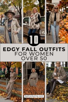 Fall Outfits For Women Over 50, Edgy Work Outfits, Edgy Fall Outfits, Warm Knit Sweater, 60 Outfits, Fall Outfits For Women, Classy Fall Outfits, Plus Size Fall Outfit, Perfect Fall Outfit