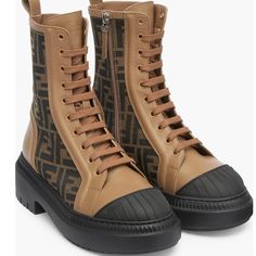 Fendi Boots Brand New Slightly Damaged Box Due To Shipping Duster Bag Included Size Us 7 (Women’s) Reasonable Offers Only Womens Biker Boots, Fendi Boots, Fendi Logo Design, Fendi Store, Leather Biker Boots, Fendi Logo, Womens Combat Boots, Combat Boot, Fendi Shoes