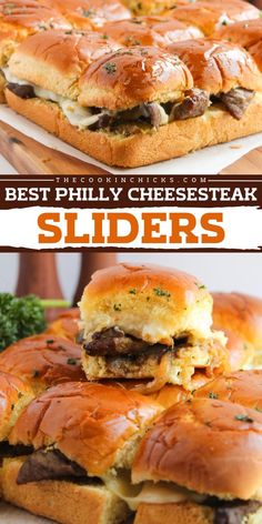 Get ready to score big with the Best Philly Cheesesteak Sliders Recipe! These easy football snacks feature ribeye steak, melted provolone cheese, bell peppers, onions, and Worcestershire sauce. Perfect for Super Bowl appetizer recipes or game day food ideas, they're sure to be a crowd-pleaser!