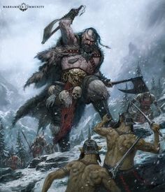 Warhammer Lore, Warhammer Age Of Sigmar, Savage Worlds, Warhammer 40k Artwork, Mythological Creatures