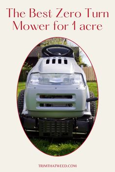 the best zero turn mower for 1 - ace