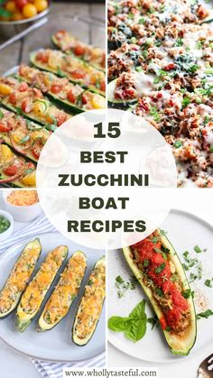 the best zucchini boat recipes to make for your next dinner or brunch