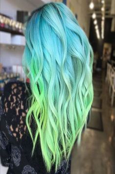 Colourful Hair, Cute Hair Colors, Hair Color Unique, Gorgeous Hair Color, Hair Color Pastel, Beautiful Hair Color, Pretty Hair Color, Colour Ideas, Hair Color Blue