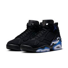 Air Jordan MVP 678 'Black Royal' DZ4475-041 Air Jordan 6 Retro, Basketball Shoes For Men, Nike Air Jordan 6, Jordan 6 Retro, Air Jordan 6, Nike Mens, Jordan 6, University Blue, Blue Sneakers