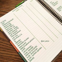 an open notebook with the words save written in green on it and a pencil next to it