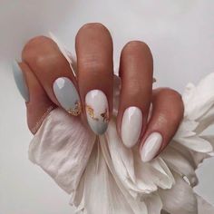 Gel Nail Art For Beginners, Classy Neutral Nails, Glitter Nails Acrylic, Bridal Nail Art, Nice Nails, Finger Nails, Purple Nail, Her Nails, Classy Acrylic Nails