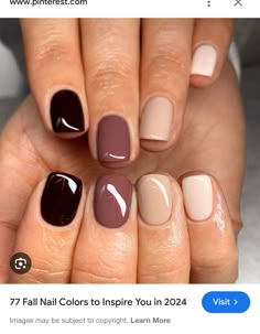 Fall Manicure Colors 2023, Easy Fall Nail Ideas Simple, November Nails Designs Fall Matte, Trendy Nail Polish 2023, Trendy Nail Polish Colors 2023, Opi Krona-logical Order Dip, Trendy Manicure 2023, Fall Manicure Ideas 2023, 3 Color Manicure Ideas