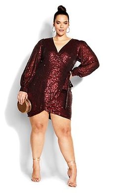 Plus Size Nadia Black Sequin Party Dress Short Dresses Party, Sun Dress Casual, Formal Occasion Dress, Tie Maxi Dress, Plus Size Cocktail Dresses, Party Dresses Online, Plus Size Party Dresses, Sequin Party Dress, Rust Dress