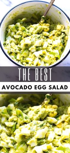 the best avocado egg salad recipe