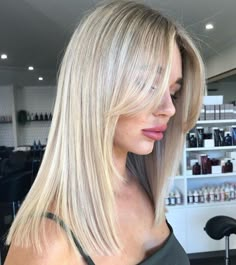 Long Hair with Long Side Bangs Haircut For Every Face Shape, Most Flattering Haircut, Long Side Bangs, Balayage Hair Blonde, Curly Hair With Bangs, Side Bangs, Trendy Haircuts