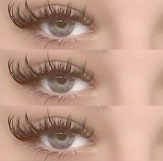 Lash Extensions Fluffy, Curly Lashes, Outfits Asian, Natural Fake Eyelashes, Viral Aesthetic, Lashes Fake Eyelashes, Lash Extensions Makeup, Chanel Lipstick