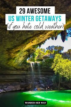 Winter Getaways In The Us, Warm Vacation Destinations, Cheap Winter Vacations, Winter Vacation Ideas, Winter Weekend Getaway, Winter Family Vacations, Best Winter Vacations, Warm Vacation, Weekend Getaways For Couples